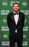 20 June 2023; Ed McJannet on his arrival to the FAI 33rd International Awards media event at Mansion House in Dublin. Photo by Stephen McCarthy/Sportsfile
