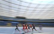 22 June 2023; Fearghal Curtin of Ireland, centre, in action in the 5000m at the Silesian Stadium during the European Games 2023 in Chorzow, Poland. Photo by David Fitzgerald/Sportsfile