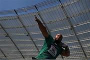 22 June 2023; Eric Favors of Ireland in action in the shot putt at the Silesian Stadium during the European Games 2023 in Chorzow, Poland. Photo by David Fitzgerald/Sportsfile