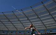 22 June 2023; Grace Casey of Ireland in action in the womens Javelin at the Silesian Stadium during the European Games 2023 in Chorzow, Poland. Photo by David Fitzgerald/Sportsfile