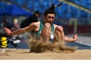 22 June 2023; Ruby Millet of Ireland in action in the womens long jump at the Silesian Stadium during the European Games 2023 in Chorzow, Poland. Photo by David Fitzgerald/Sportsfile