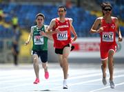 22 June 2023; Fearghal Curtin of Ireland, left, in action in the 5000m at the Silesian Stadium during the European Games 2023 in Chorzow, Poland. Photo by David Fitzgerald/Sportsfile