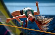 22 June 2023; Sommer Lecky of Ireland in action in the womens high jump at the Silesian Stadium during the European Games 2023 in Chorzow, Poland. Photo by David Fitzgerald/Sportsfile