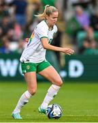 22 June 2023; Erin McLaughlin of Republic of Ireland during the women's international friendly match between Republic of Ireland and Zambia at Tallaght Stadium in Dublin. Photo by Brendan Moran/Sportsfile