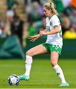 22 June 2023; Erin McLaughlin of Republic of Ireland during the women's international friendly match between Republic of Ireland and Zambia at Tallaght Stadium in Dublin. Photo by Brendan Moran/Sportsfile