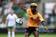 22 June 2023; Grace Chanda of Zambia during the women's international friendly match between Republic of Ireland and Zambia at Tallaght Stadium in Dublin. Photo by Stephen McCarthy/Sportsfile