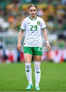 22 June 2023; Izzy Atkinson of Republic of Ireland during the women's international friendly match between Republic of Ireland and Zambia at Tallaght Stadium in Dublin. Photo by Stephen McCarthy/Sportsfile