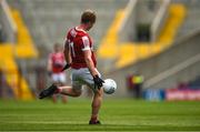 24 June 2023; Ruairí Deane of Cork scores a point during the GAA Football All-Ireland Senior Championship Preliminary Quarter Final match between Cork and Roscommon at Páirc Uí Chaoimh in Cork. Photo by Tom Beary/Sportsfile