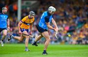 24 June 2023; Darragh Power of Dublin scores a goal in the 18th minute during the GAA Hurling All-Ireland Senior Championship Quarter Final match between Clare and Dublin at TUS Gaelic Grounds in Limerick. Photo by Ray McManus/Sportsfile