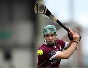 24 June 2023; Evan Niland of Galway takes a free during the GAA Hurling All-Ireland Senior Championship Quarter Final match between Galway and Tipperary at TUS Gaelic Grounds in Limerick. Photo by Piaras Ó Mídheach/Sportsfile