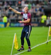 24 June 2023; Galway manager Henry Shefflin in the last minute of the GAA Hurling All-Ireland Senior Championship Quarter Final match between Galway and Tipperary at TUS Gaelic Grounds in Limerick. Photo by Ray McManus/Sportsfile
