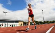 24 June 2023; Savanagh O'Callaghan from Mercy College Tuam, Connacht, on her way to winning the Girls 3000m Walk during the 123.ie Tailteann School’s Interprovincial Games at the SETU Campus in Carlow. Photo by Matt Browne/Sportsfile