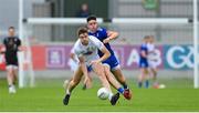 24 June 2023; Kevin Feely of Kildare in action against Gary Mohan of Monaghan during the GAA Football All-Ireland Senior Championship Preliminary Quarter Final match between Kildare and Monaghan at Glenisk O'Connor Park in Tullamore, Offaly. Photo by Seb Daly/Sportsfile