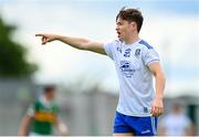 24 June 2023; Max Maguire of Monaghan during the Electric Ireland GAA All-Ireland Football Minor Championship Semi-Final match between Kerry and Monaghan at Glenisk O'Connor Park in Tullamore, Offaly. Photo by Seb Daly/Sportsfile