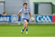 24 June 2023; Andrew Stuart of Monaghan during the Electric Ireland GAA All-Ireland Football Minor Championship Semi-Final match between Kerry and Monaghan at Glenisk O'Connor Park in Tullamore, Offaly. Photo by Seb Daly/Sportsfile