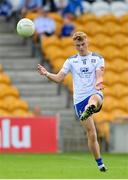24 June 2023; Max McGinnity of Monaghan during the Electric Ireland GAA All-Ireland Football Minor Championship Semi-Final match between Kerry and Monaghan at Glenisk O'Connor Park in Tullamore, Offaly. Photo by Seb Daly/Sportsfile