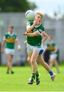 24 June 2023; Paudie Fitzgerald of Kerry during the Electric Ireland GAA All-Ireland Football Minor Championship Semi-Final match between Kerry and Monaghan at Glenisk O'Connor Park in Tullamore, Offaly. Photo by Seb Daly/Sportsfile