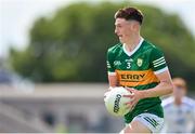 24 June 2023; Ben Murphy of Kerry during the Electric Ireland GAA All-Ireland Football Minor Championship Semi-Final match between Kerry and Monaghan at Glenisk O'Connor Park in Tullamore, Offaly. Photo by Seb Daly/Sportsfile