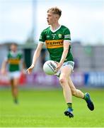 24 June 2023; Gearóid Evans of Kerry during the Electric Ireland GAA All-Ireland Football Minor Championship Semi-Final match between Kerry and Monaghan at Glenisk O'Connor Park in Tullamore, Offaly. Photo by Seb Daly/Sportsfile