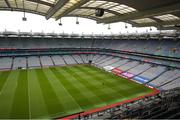 25 June 2023; A general view of Croke Park stadium before the Tailteann Cup Semi Final match between Antrim and Meath at Croke Park in Dublin. Photo by Michael P Ryan/Sportsfile