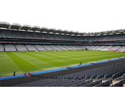 25 June 2023; A general view of Croke Park stadium before the Tailteann Cup Semi Final match between Down and Laois at Croke Park in Dublin. Photo by Michael P Ryan/Sportsfile