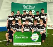 25 June 2023; The Fenagh rounders team at the John West Féile Peil na nÓg at Connacht GAA Centre of Excellence in Bekan, Mayo. Photo by Stephen Marken/Sportsfile