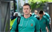 25 June 2023; Cillian O'Connor of Mayo arrives before the GAA Football All-Ireland Senior Championship Preliminary Quarter Final match between Galway and Mayo at Pearse Stadium in Galway. Photo by Seb Daly/Sportsfile