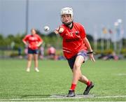 25 June 2023; Action from the Emo against Athenry rounders match during the John West Féile Peil na nÓg at Connacht GAA Centre of Excellence in Bekan, Mayo. Photo by Stephen Marken/Sportsfile