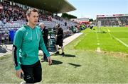 25 June 2023; Cillian O'Connor of Mayo walks the pitch before the GAA Football All-Ireland Senior Championship Preliminary Quarter Final match between Galway and Mayo at Pearse Stadium in Galway. Photo by Brendan Moran/Sportsfile