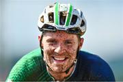 25 June 2023; Christopher Dawson of Ireland during the men's mountain bike cross country final at the Krynica-Zdrój Hill Park during the European Games 2023 in Poland. Photo by Tyler Miller/Sportsfile