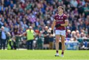 25 June 2023; Shane Walsh of Galway after missing a free during the GAA Football All-Ireland Senior Championship Preliminary Quarter Final match between Galway and Mayo at Pearse Stadium in Galway. Photo by Seb Daly/Sportsfile