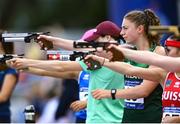 25 June 2023; Hanna D'Aughton of Ireland during the Women's Modern Pentathlon at the AWF Sports Centre Arena during the European Games 2023 in Krakow, Poland. Photo by David Fitzgerald/Sportsfile