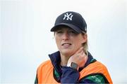 25 June 2023; Meath manager Jenny Rispin during the TG4 Ladies Football All-Ireland Championship match between Waterford and Meath at Fraher Field in Dungarvan, Waterford. Photo by Matt Browne/Sportsfile