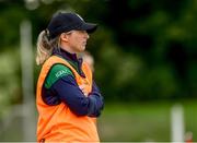 25 June 2023; Meath manager Jenny Rispin during the TG4 Ladies Football All-Ireland Championship match between Waterford and Meath at Fraher Field in Dungarvan, Waterford. Photo by Matt Browne/Sportsfile