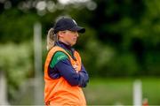 25 June 2023; Meath manager Jenny Rispin during the TG4 Ladies Football All-Ireland Championship match between Waterford and Meath at Fraher Field in Dungarvan, Waterford. Photo by Matt Browne/Sportsfile