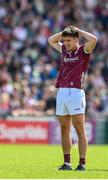 25 June 2023; Seán Kelly of Galway during the GAA Football All-Ireland Senior Championship Preliminary Quarter Final match between Galway and Mayo at Pearse Stadium in Galway. Photo by Seb Daly/Sportsfile