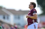 25 June 2023; Shane Walsh of Galway reacts after kicking wide during the GAA Football All-Ireland Senior Championship Preliminary Quarter Final match between Galway and Mayo at Pearse Stadium in Galway. Photo by Seb Daly/Sportsfile