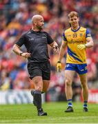 24 June 2023; Referee Brendan Cawley during the GAA Football All-Ireland Senior Championship Preliminary Quarter Final match between Cork and Roscommon at Páirc Uí Chaoimh in Cork. Photo by Tom Beary/Sportsfile
