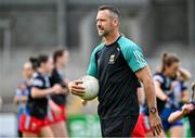 25 June 2023; Mayo manager Michael Moyles before the TG4 Ladies Football All-Ireland Championship match between Armagh and Mayo at BOX-IT Athletic Grounds in Armagh. Photo by Sam Barnes/Sportsfile