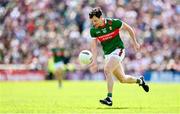 25 June 2023; Diarmuid O'Connor of Mayo during the GAA Football All-Ireland Senior Championship Preliminary Quarter Final match between Galway and Mayo at Pearse Stadium in Galway. Photo by Seb Daly/Sportsfile