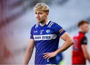 25 June 2023; Sean Greene of Laois after his side's defeat in during the Tailteann Cup Semi Final match between Down and Laois at Croke Park in Dublin. Photo by Michael P Ryan/Sportsfile