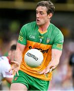 24 June 2023; Hugh McFadden of Donegal during the GAA Football All-Ireland Senior Championship Preliminary Quarter Final match between Donegal and Tyrone at MacCumhaill Park in Ballybofey, Donegal. Photo by Brendan Moran/Sportsfile