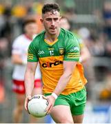 24 June 2023; Patrick McBrearty of Donegal during the GAA Football All-Ireland Senior Championship Preliminary Quarter Final match between Donegal and Tyrone at MacCumhaill Park in Ballybofey, Donegal. Photo by Brendan Moran/Sportsfile