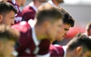 25 June 2023; Galway captain Seán Kelly before the GAA Football All-Ireland Senior Championship Preliminary Quarter Final match between Galway and Mayo at Pearse Stadium in Galway. Photo by Brendan Moran/Sportsfile