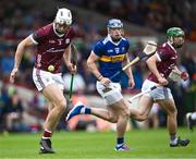 24 June 2023; Gearóid McInerney of Galway during the GAA Hurling All-Ireland Senior Championship Quarter Final match between Galway and Tipperary at TUS Gaelic Grounds in Limerick. Photo by Piaras Ó Mídheach/Sportsfile