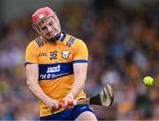 24 June 2023; Paul Flanagan of Clare during the GAA Hurling All-Ireland Senior Championship Quarter Final match between Clare and Dublin at TUS Gaelic Grounds in Limerick. Photo by Piaras Ó Mídheach/Sportsfile