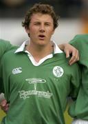 23 June 2004; Paul McKensie, Ireland. IRB Under 21 World Rugby Championship, Semi-Final, Ireland v Australia, Hughenden, Glasgow, Scotland. Picture credit; Brian Lawless / SPORTSFILE