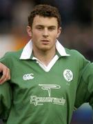 23 June 2004; Richard Lane, Ireland. IRB Under 21 World Rugby Championship, Semi-Final, Ireland v Australia, Hughenden, Glasgow, Scotland. Picture credit; Brian Lawless / SPORTSFILE