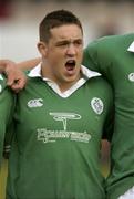 23 June 2004; Declan Fitzpatrick, Ireland. IRB Under 21 World Rugby Championship, Semi-Final, Ireland v Australia, Hughenden, Glasgow, Scotland. Picture credit; Brian Lawless / SPORTSFILE
