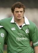 23 June 2004; David Gannon, Ireland. IRB Under 21 World Rugby Championship, Semi-Final, Ireland v Australia, Hughenden, Glasgow, Scotland. Picture credit; Brian Lawless / SPORTSFILE